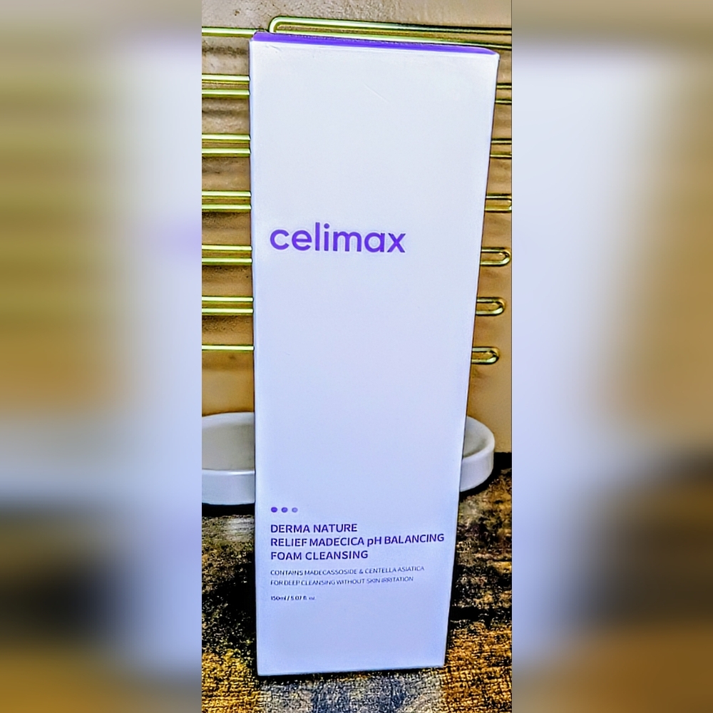 5/75$    celimax Derma Nature Relief Madecica pH Balancing Foam Cleansing